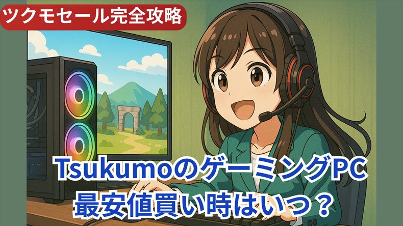 ツクモゲーミングPCセールはいつ
