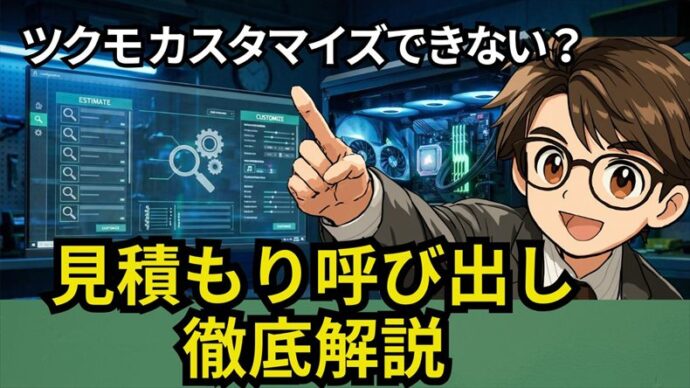 ツクモ カスタマイズできない