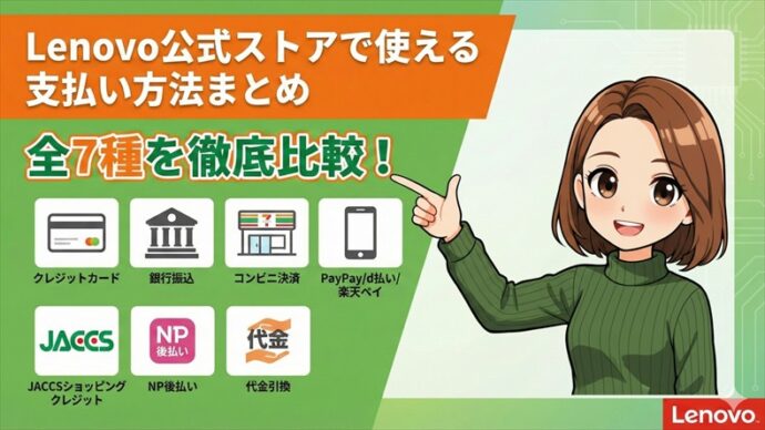 Lenovo支払い方法