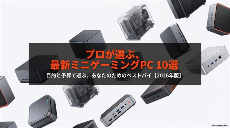 おすすめミニゲーミングPC10選