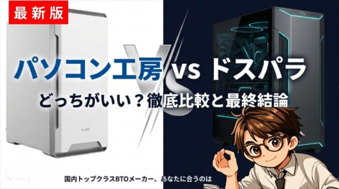 パソコン工房とドスパラどっち