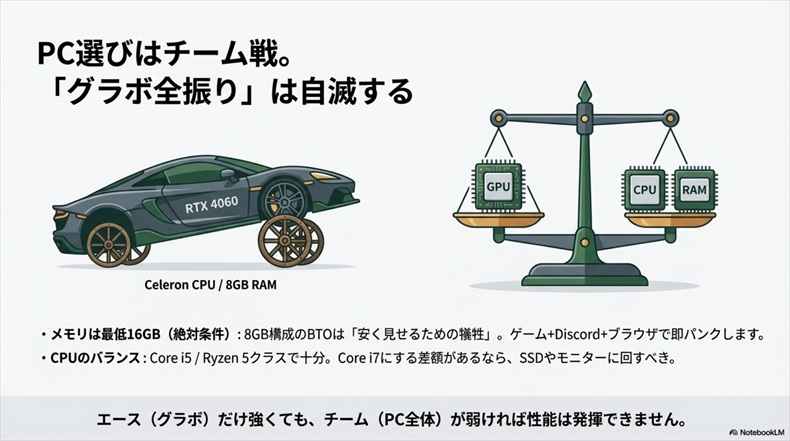 RTX 3050とRTX 4060コスパ比較