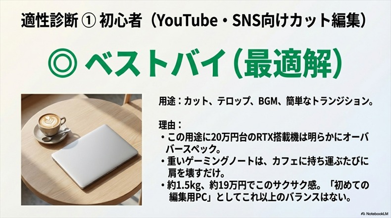 GALLERIA DL9R-IG-C4A初心者