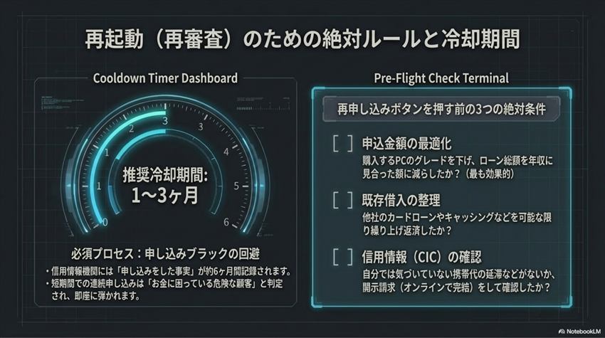 ドスパラ三井住友の審査落ち再審査期間