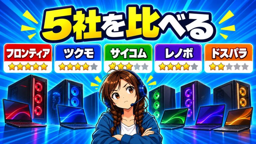5社のセール・クーポンの傾向の比較