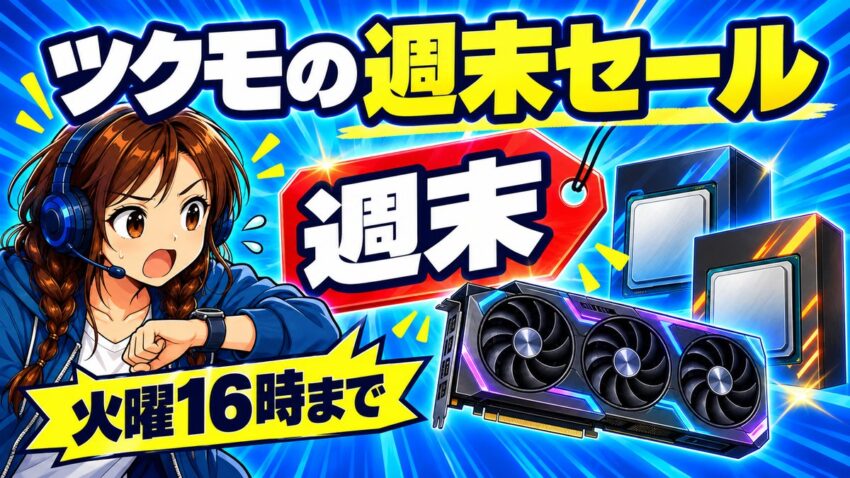 ツクモの今のセール・クーポン・キャンペーン